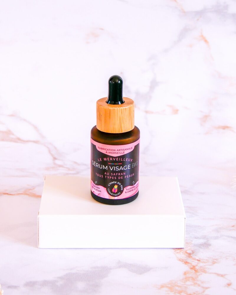 Le merveilleux, sérum visage au safran BIO pour toutes les peaux 30mL