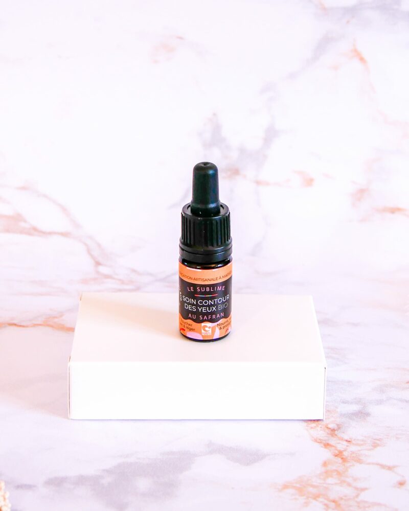 Le sublime, soin contour des yeux au safran BIO 5mL