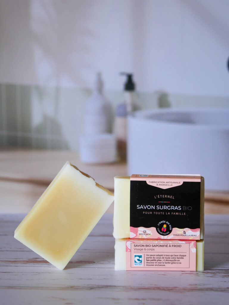 savon bébé naturel bio peau eczéma artisanat local idée cadeau noel