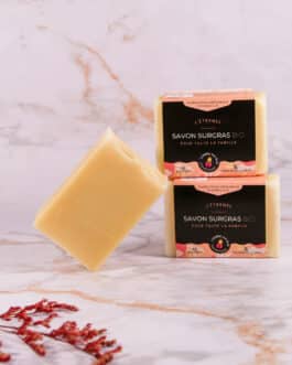 L’éternel, Savon solide bio surgras pour les peaux normales ou fragiles 100g