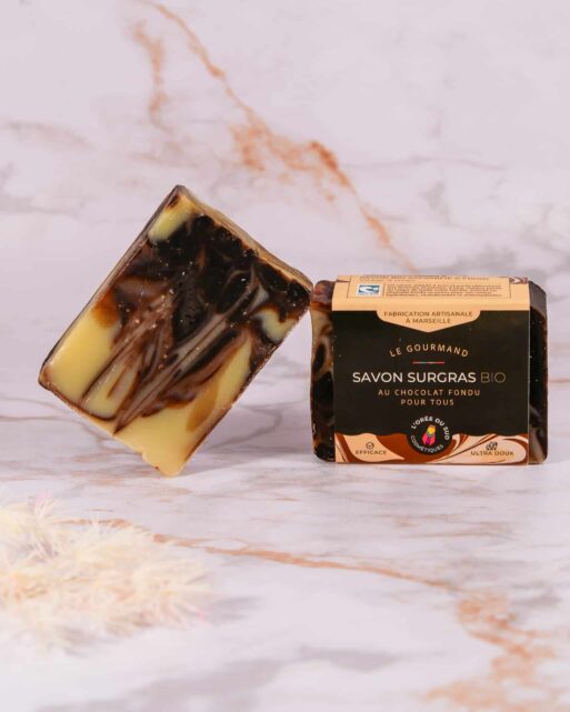 Le gourmand, Savon surgras bio pour les peaux normales à sèches 100g