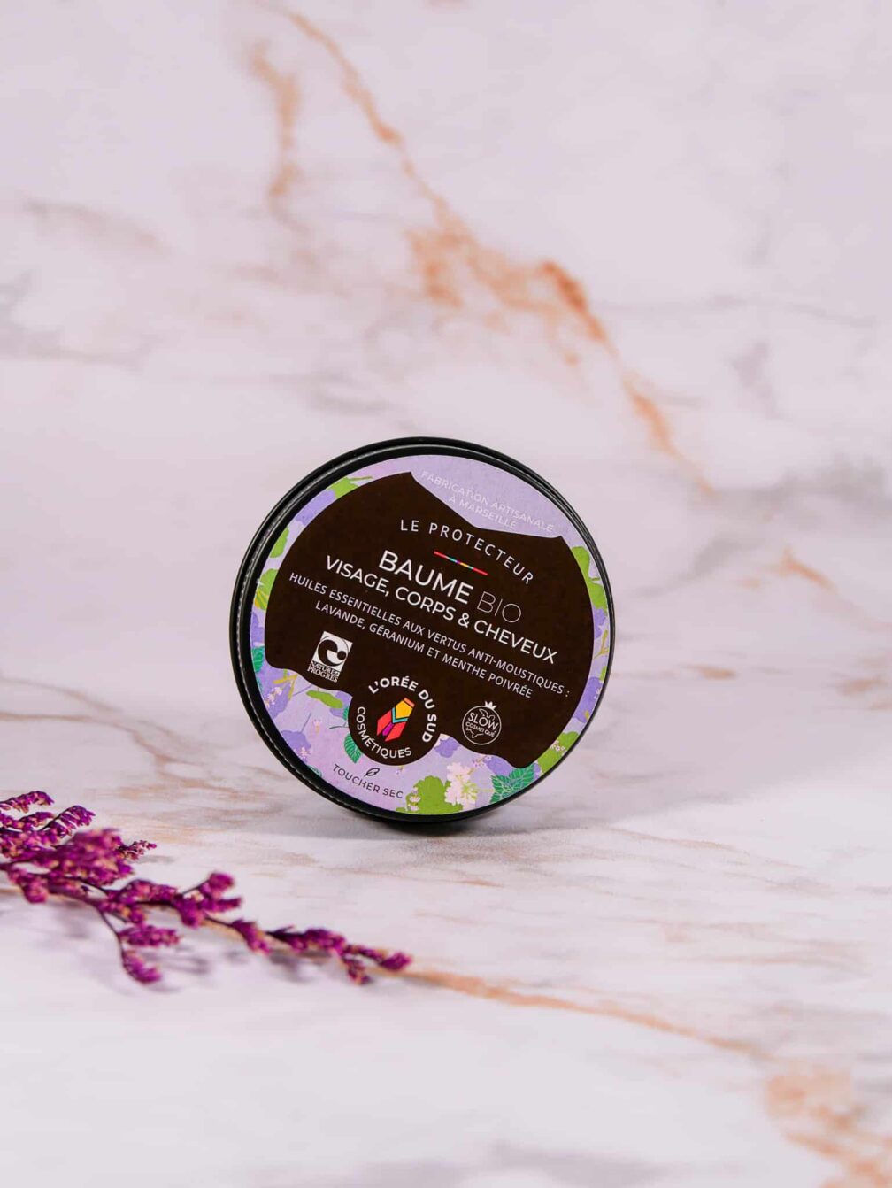 baume visage et corps contre les moustiques, répulsif moustique naturel, baume hydratant, nourrissant, soin réparateur, après-soleil