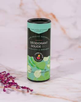 Le déodorant solide Bio parfumé à la palmarosa & la bergamote 50g