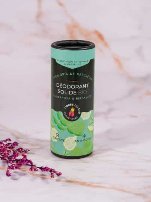 déodorant solide naturel efficace homme femme ingrédients bio