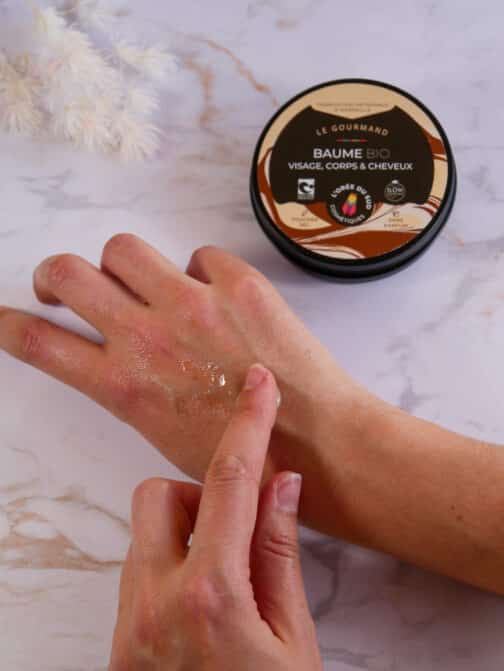 baume naturel visage corps et cheveux peau normales peau sèche psoriasis eczéma