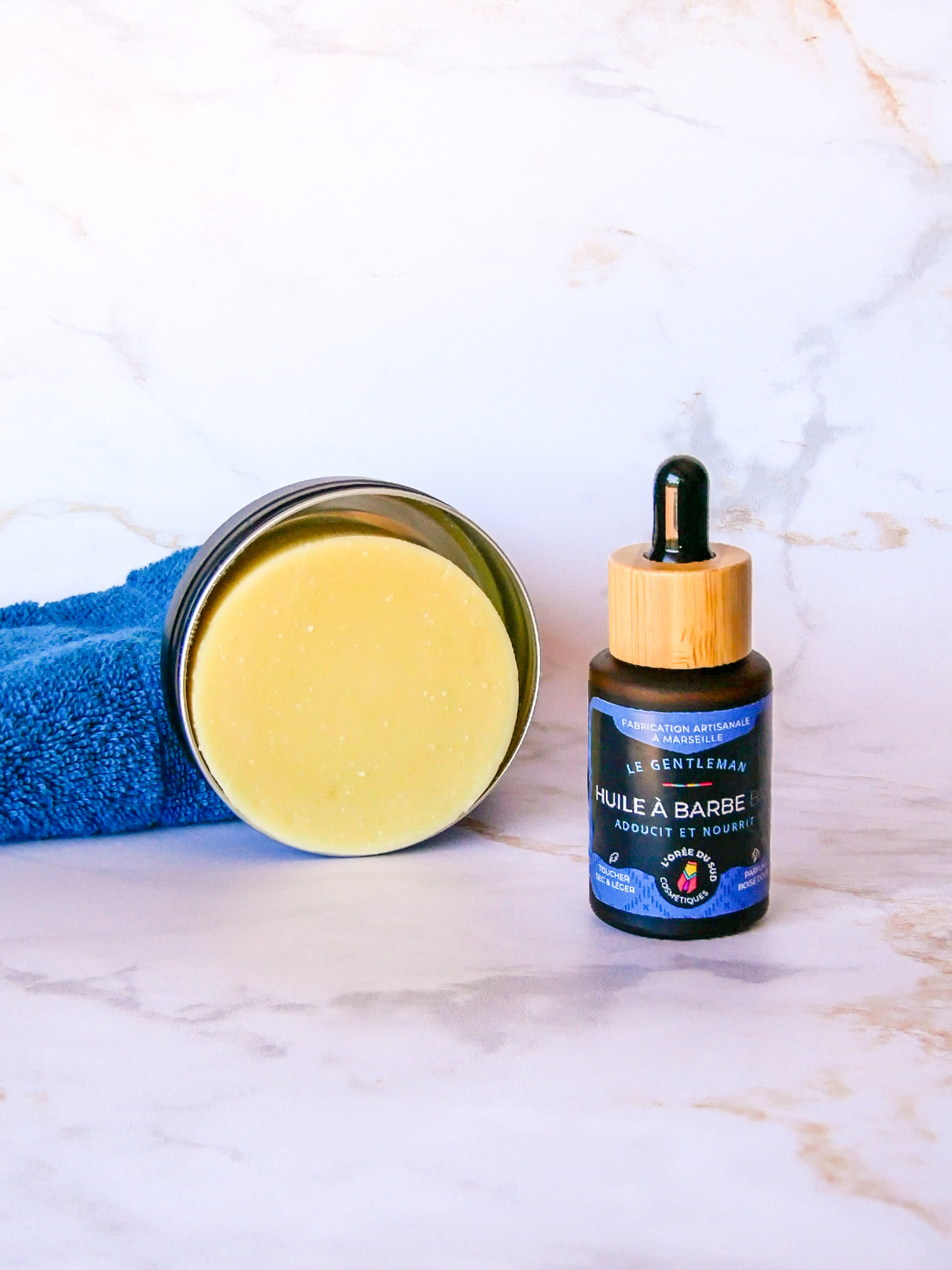 savon pour homme nettoie rase barbe sans parfum, huile à barbe bio, huile à barbe naturelle, artisanat local, marseille, barber shop