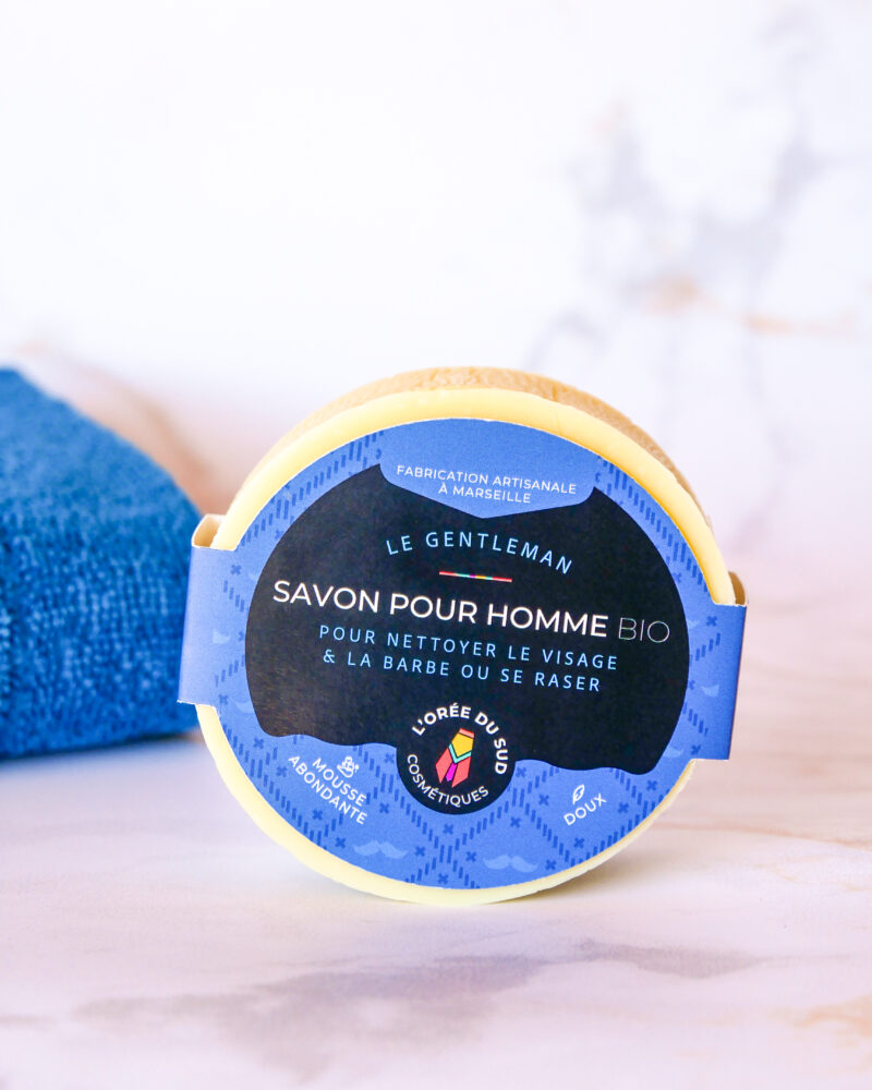 Le gentleman, Savon pour homme bio 100g