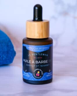 Le gentleman, Huile à barbe bio 30mL