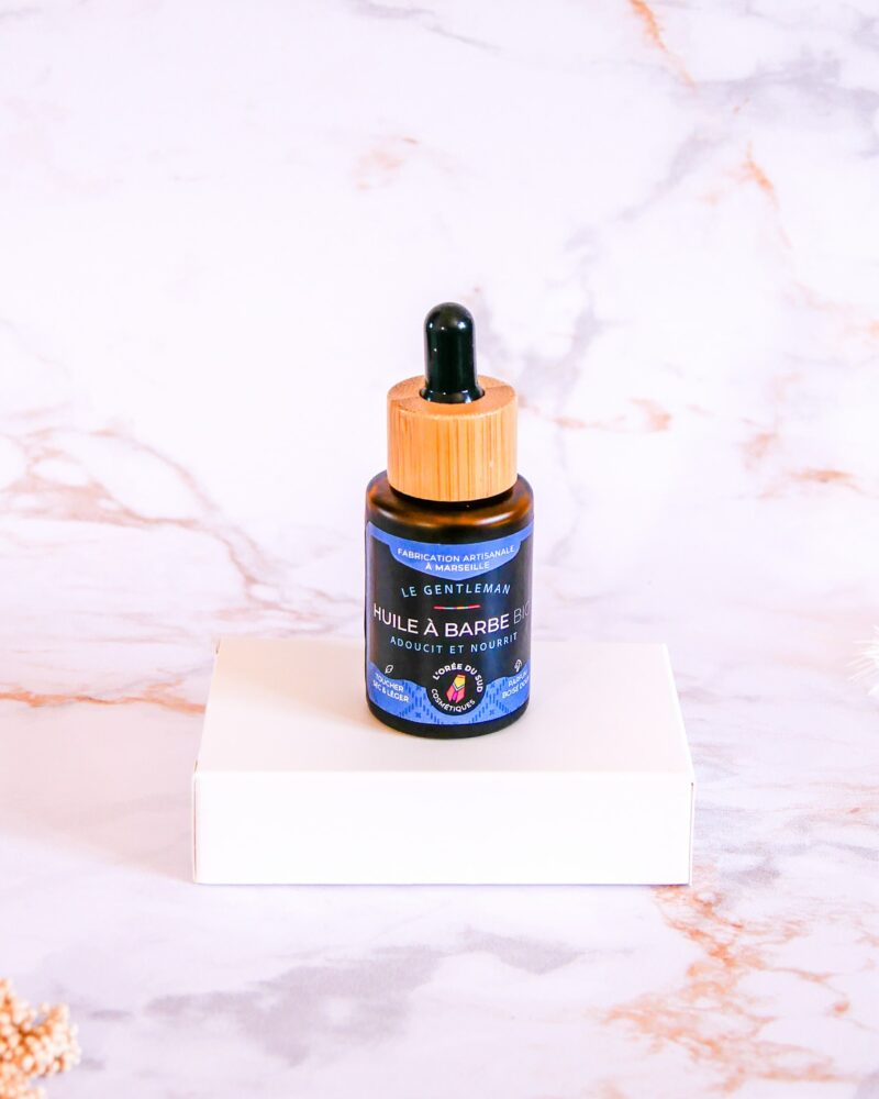 Le gentleman, Huile à barbe bio 30mL