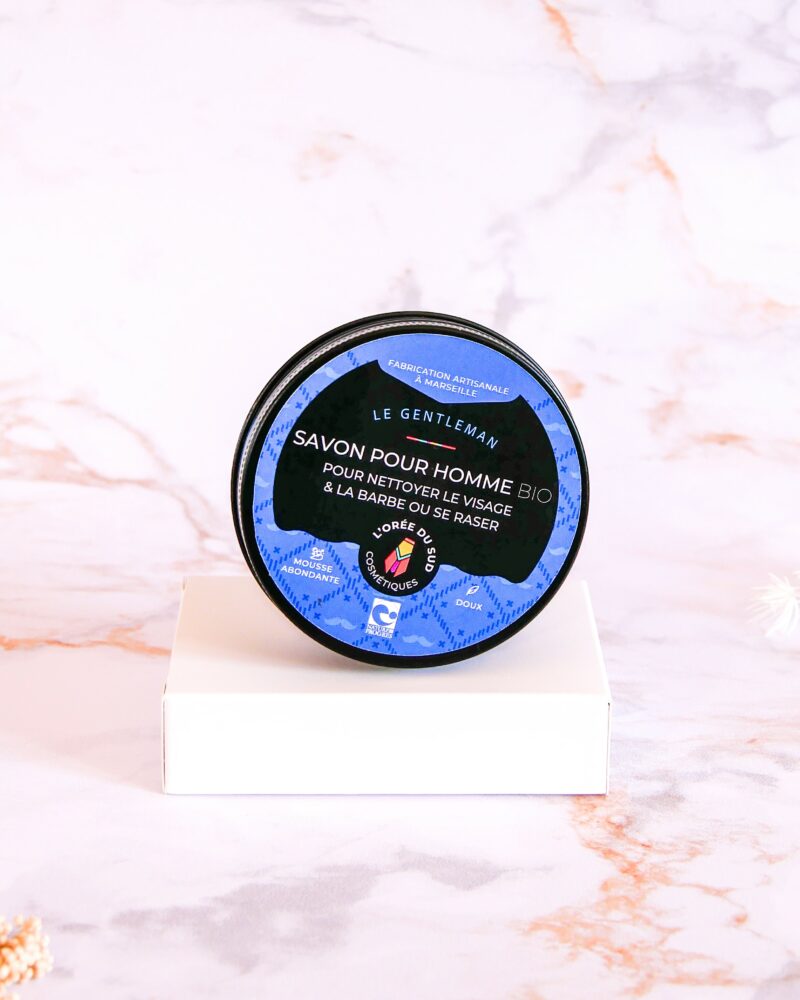 Le gentleman, Savon pour homme bio 100g