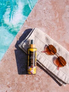 huile sèche bio été peau hydratée réparée