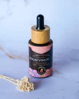 Le merveilleux, sérum visage au safran BIO pour toutes les peaux 30mL