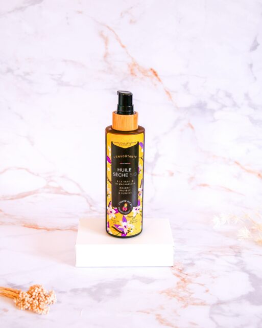 L’envoûtante, huile sèche BIO à la vanille de Madagascar 100mL