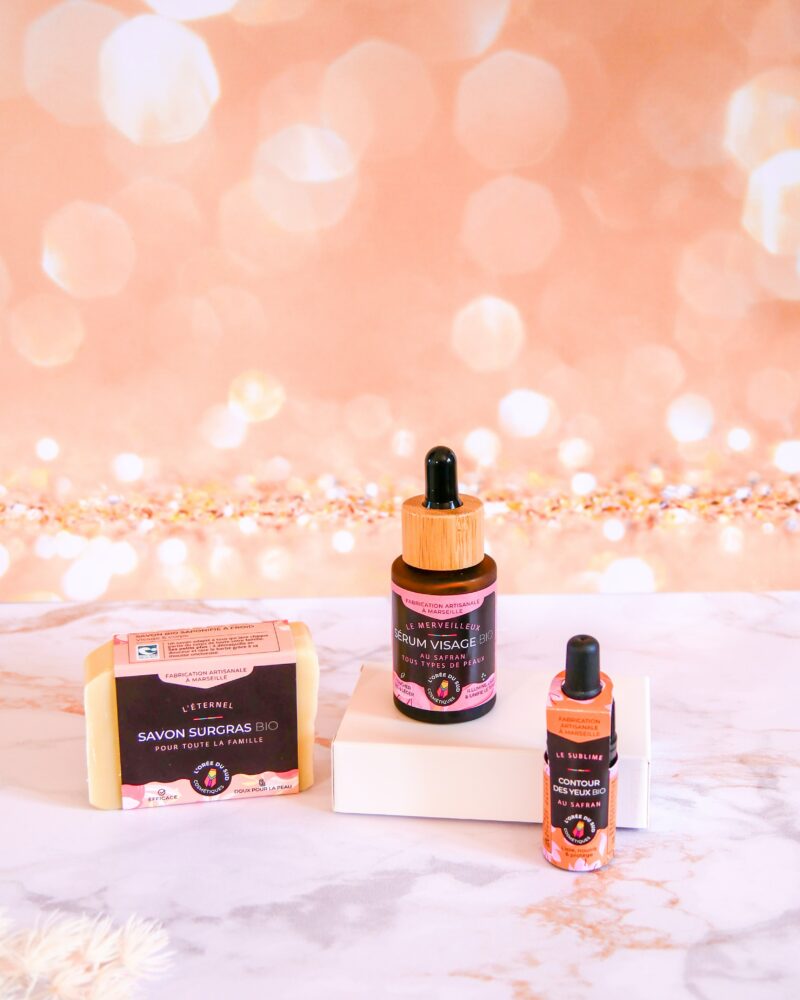 Le trio de Noël pour le soin du visage, 3 produits