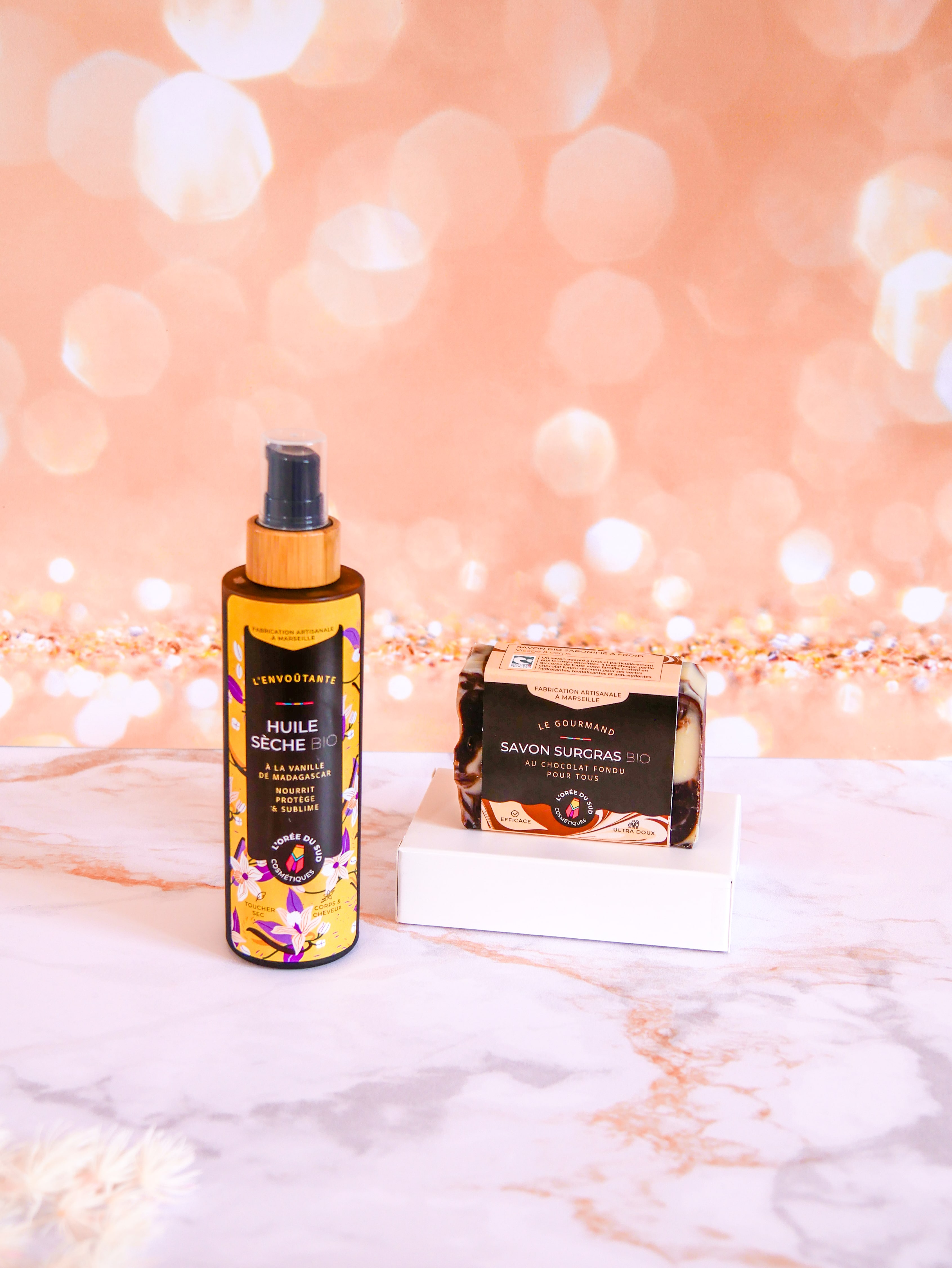 coffret de noël artisanal, peaux sèches, cosmétiques naturels, tiraillements,